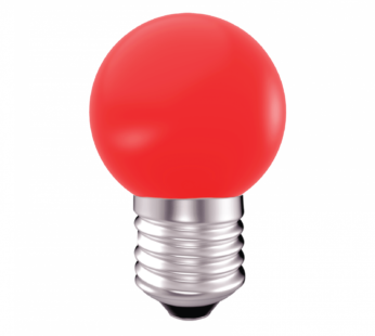 ROOTS Red Round 0.5 Watt Bulb E27 (Patch)