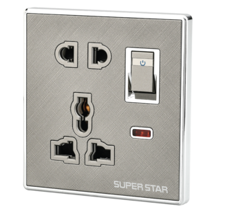 Ultimate Two & Three Pin Multi Socket With Switch